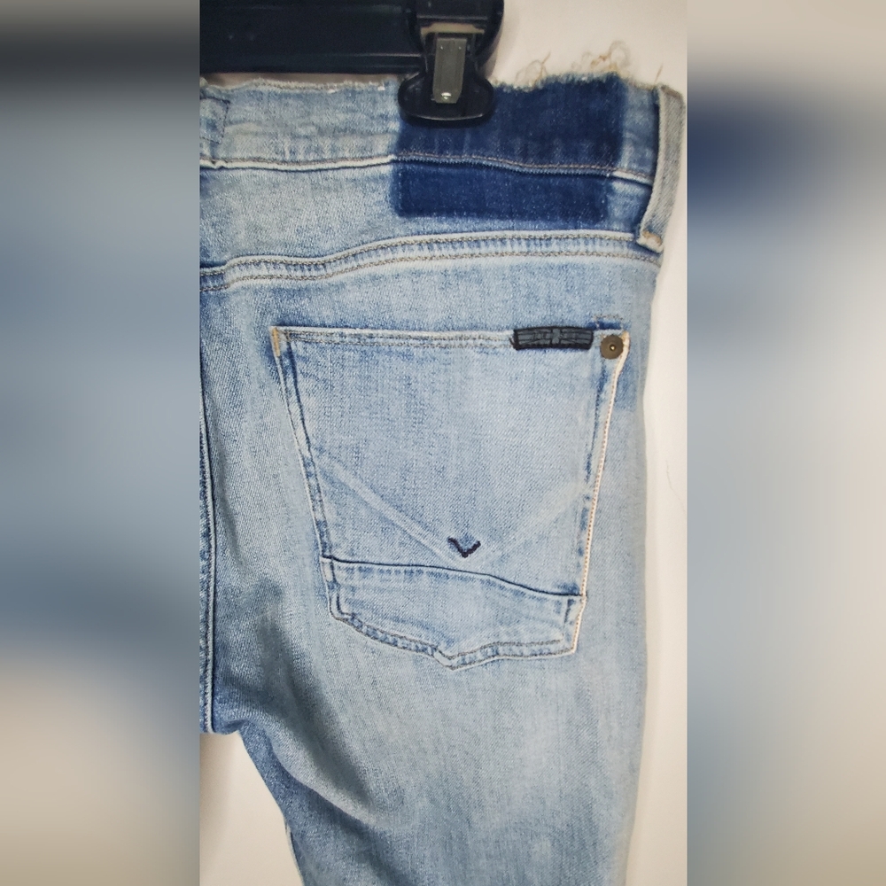 HUDSON size 32- Blue Jeans Light Wash - Picture 8 of 13